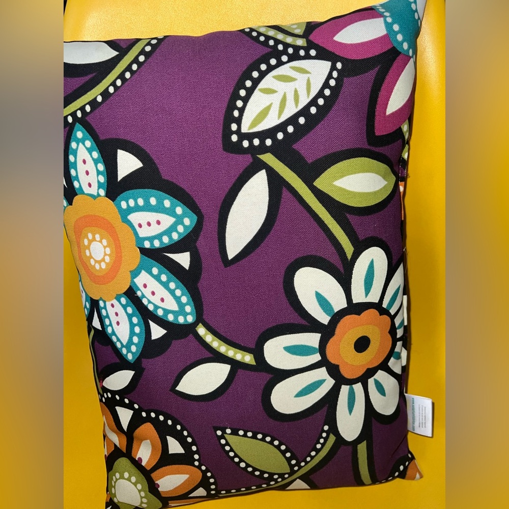 Solarium PILLOW Repel & Resist durable fabric Indoor Outdoor Colorful bold print